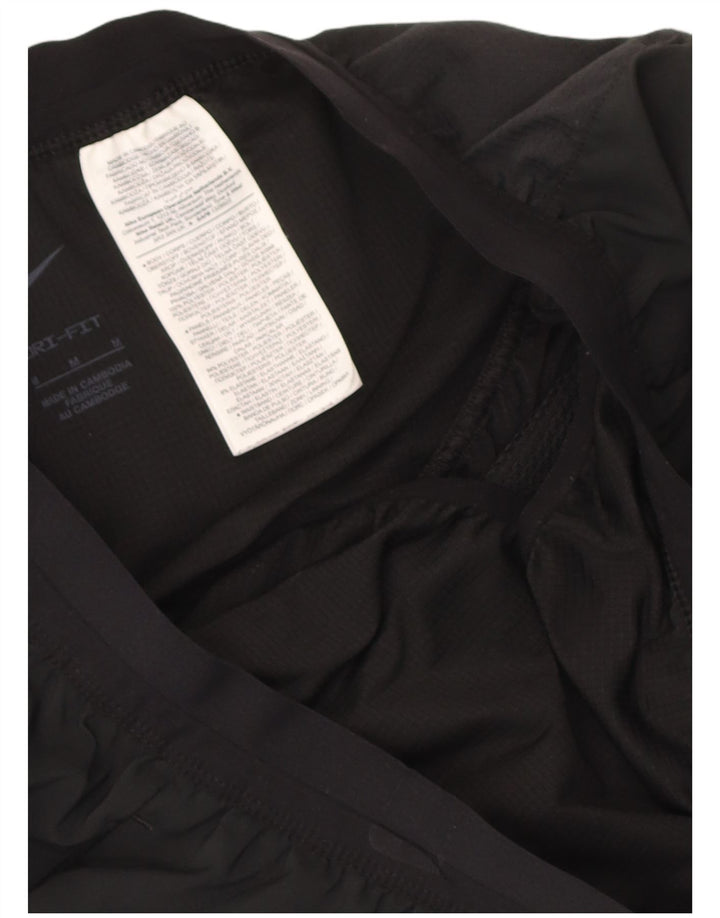 Pantaloncini sportivi Nike Dri Fit da uomo, poliestere medio nero