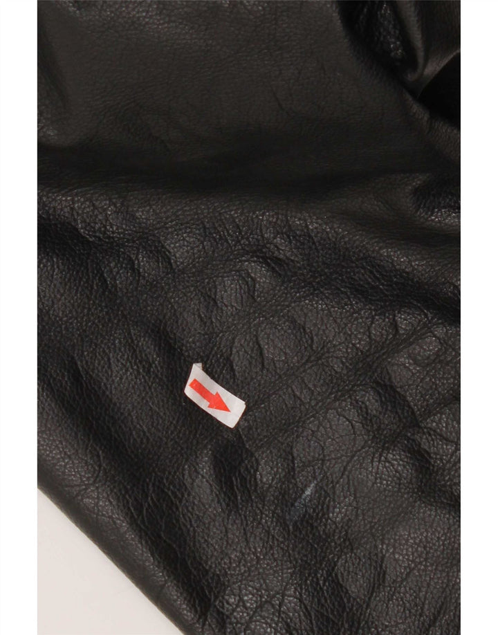 Giacca in pelle da uomo Ironsides UK 42 XL Nera