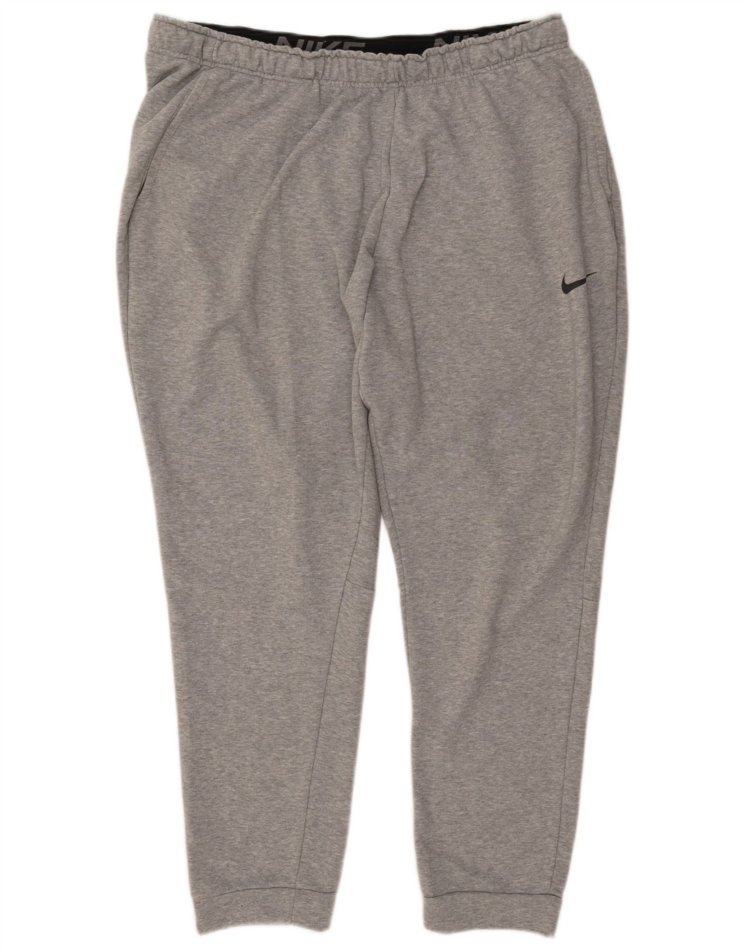 NIKE Pantaloni da tuta da uomo Dri Fit Joggers 3XL Cotone grigio