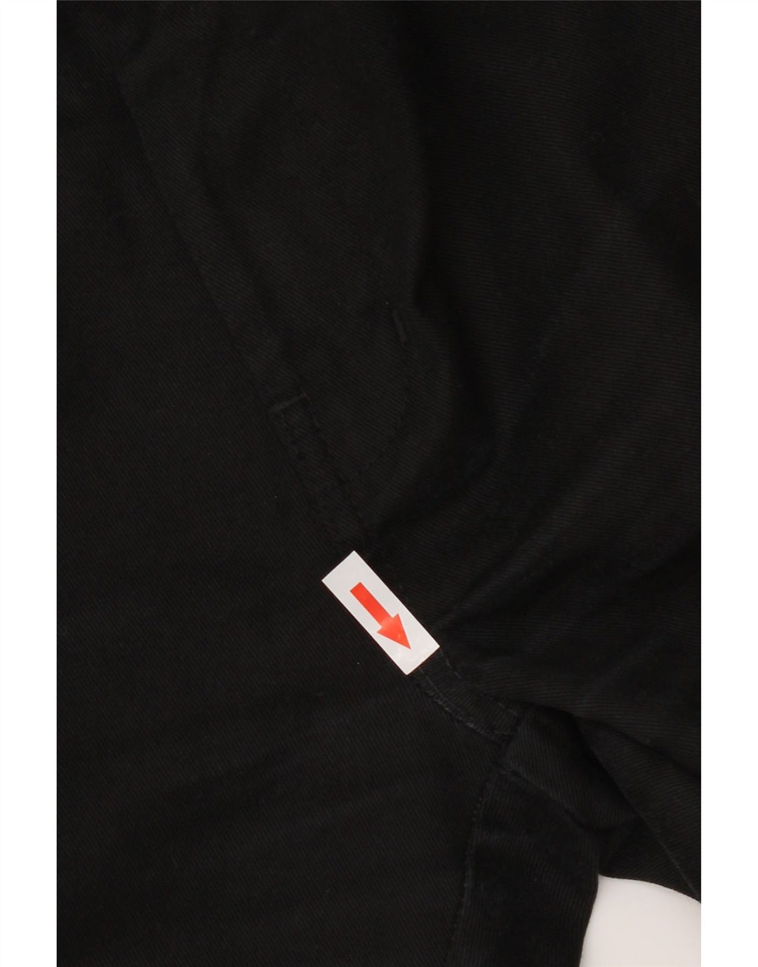 DICKIES Pantaloni chino slim fit da uomo W30 L30 poliestere nero