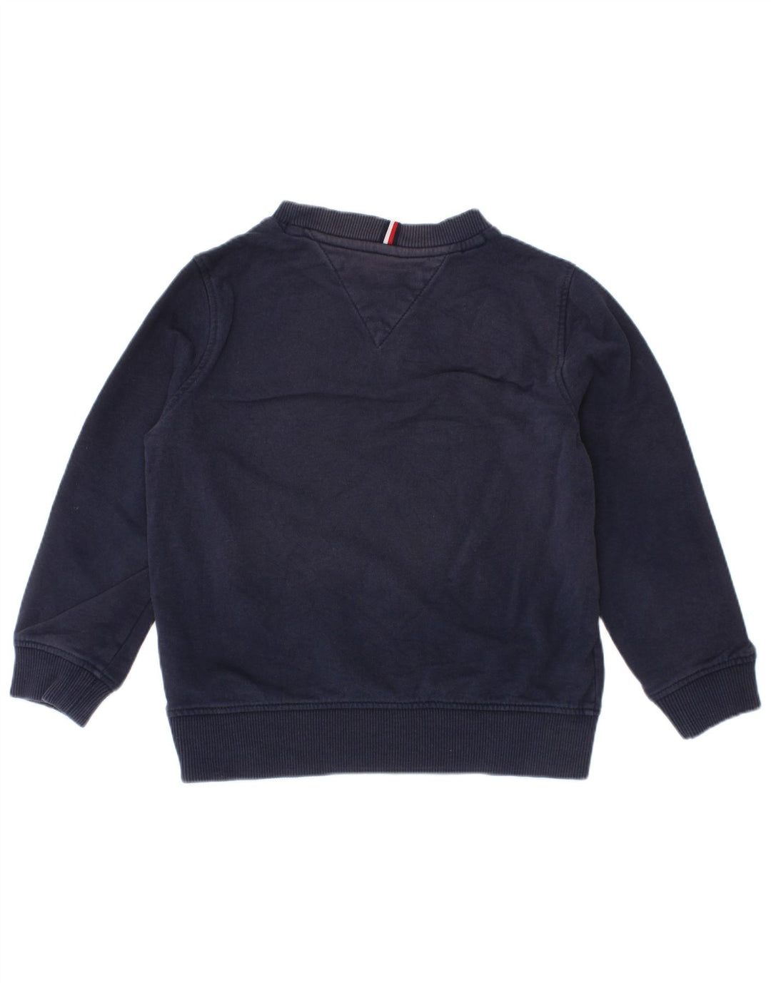 Felpa con grafica per ragazzi Tommy Hilfiger Maglione 3-4 anni in cotone blu navy