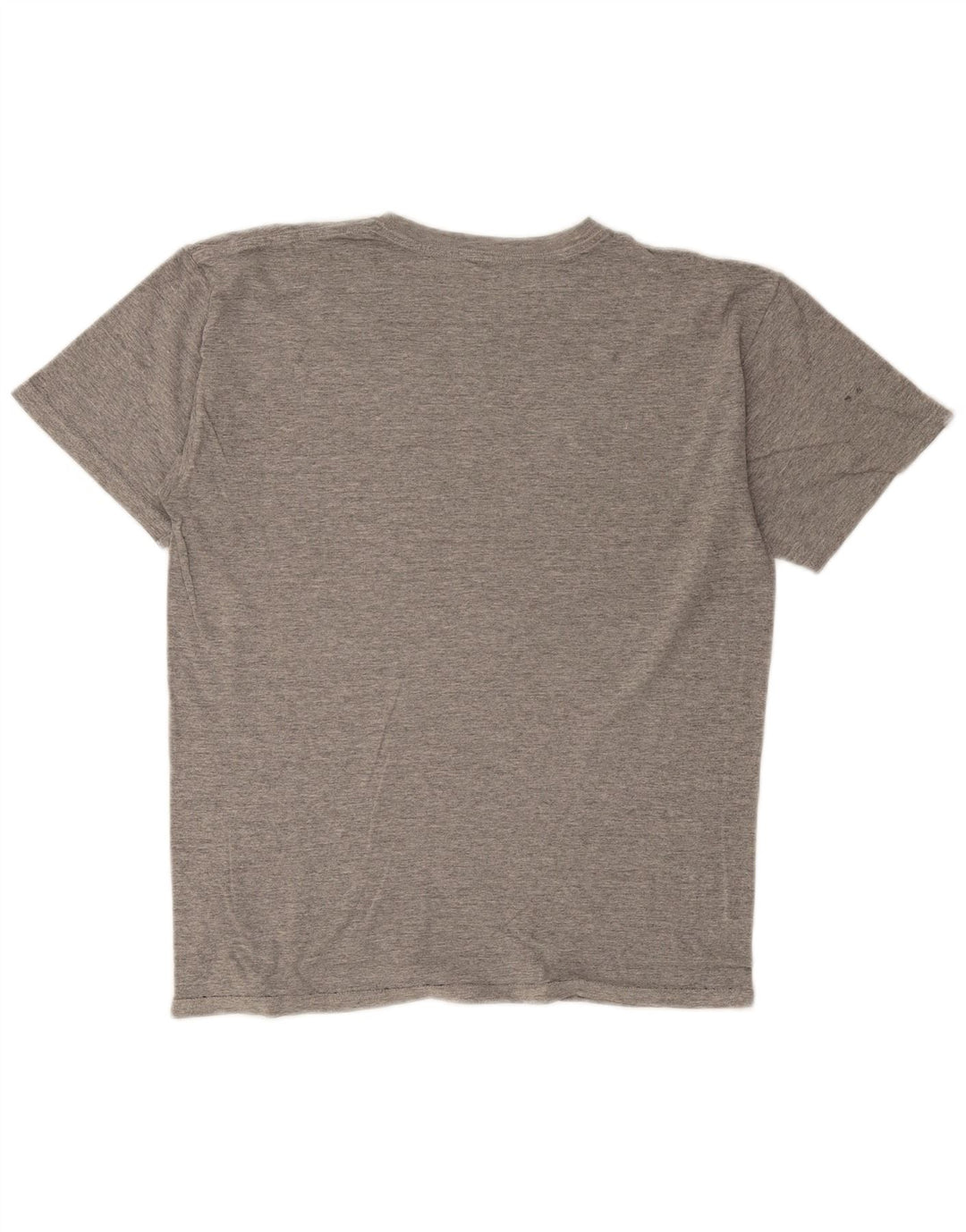 T-shirt grafica da uomo Vans Top in cotone chiazzato grigio medio