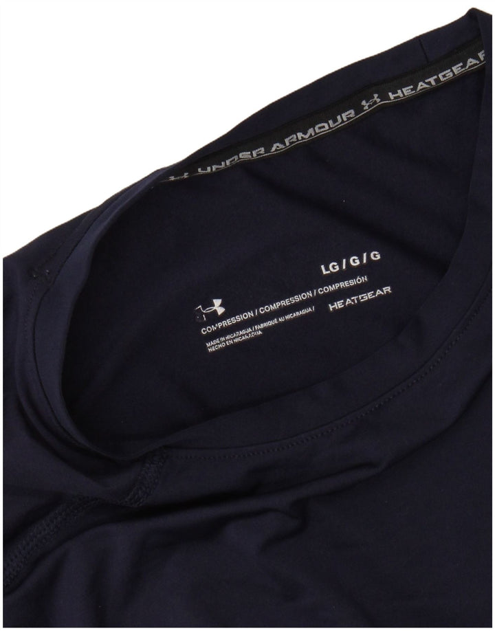 Canottiera termica da donna UNDER ARMOUR UK 14 grande blu navy