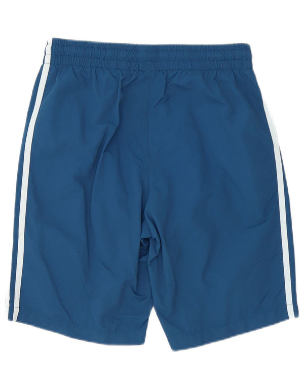 Pantaloncini sportivi da uomo Adidas piccoli sportivi in poliestere blu