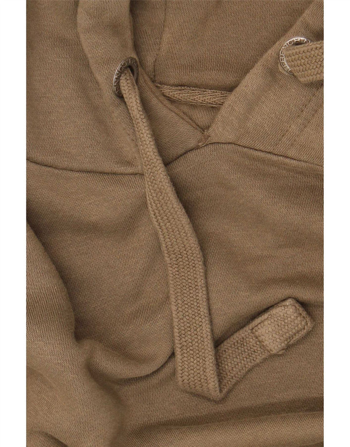 Maglione con cappuccio da uomo French Connection, cotone kaki medio
