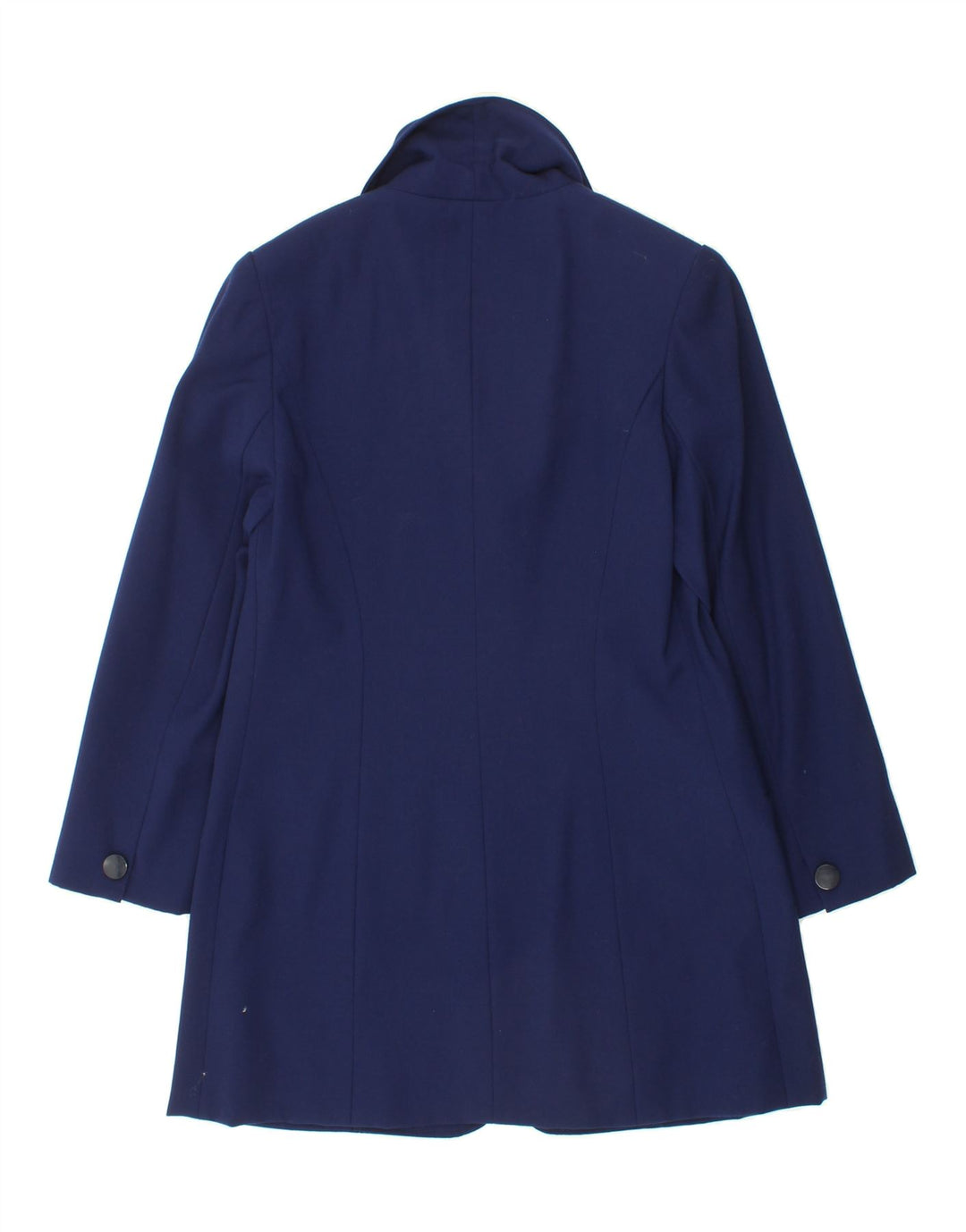 TESSUTO Womens Overcoat UK 12 Medium Blue Vintage Tessuto and Second-Hand Tessuto from Messina Hembry 