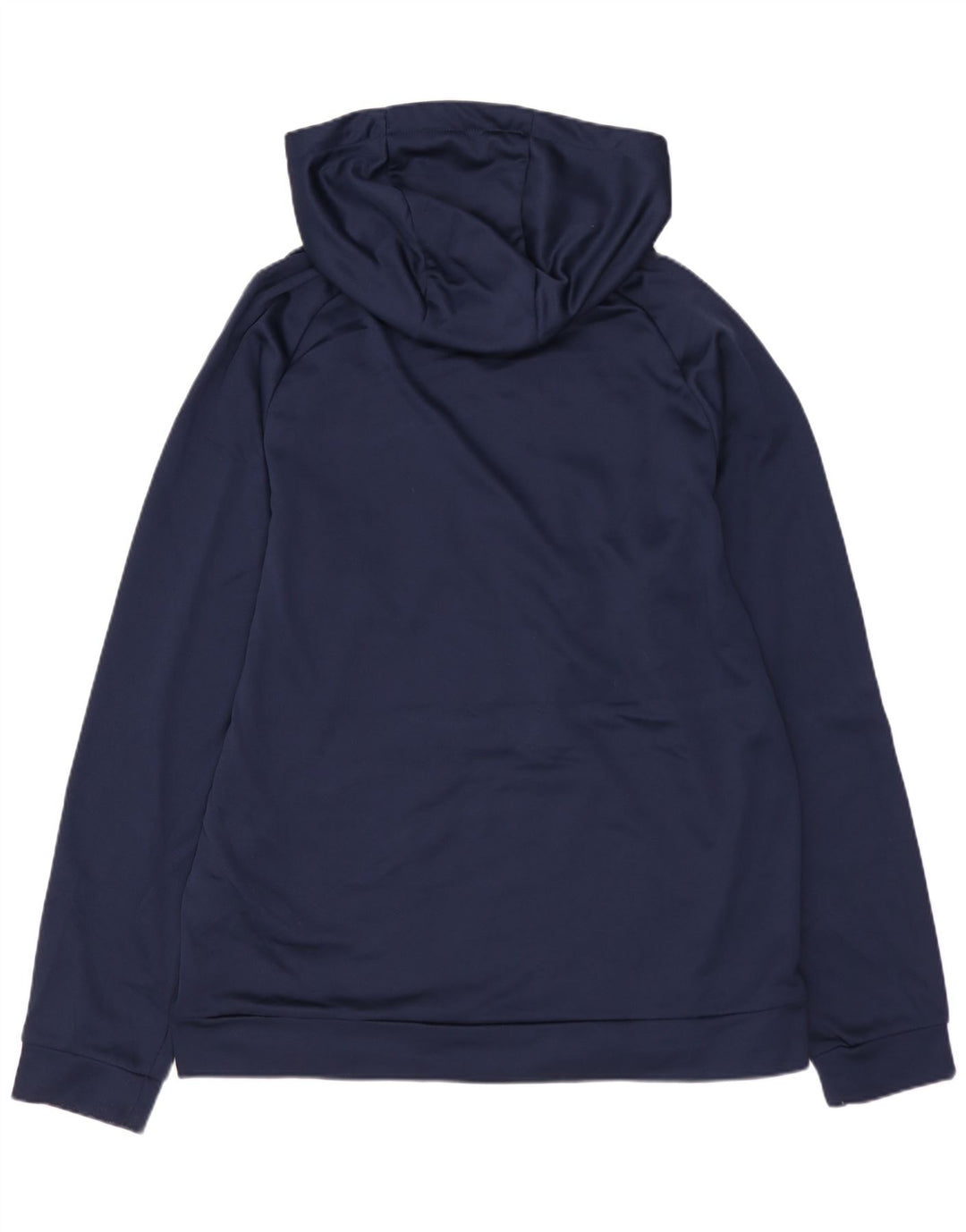 NIKE Felpa con cappuccio grafica Dri Fit da uomo, media, blu navy, in poliestere