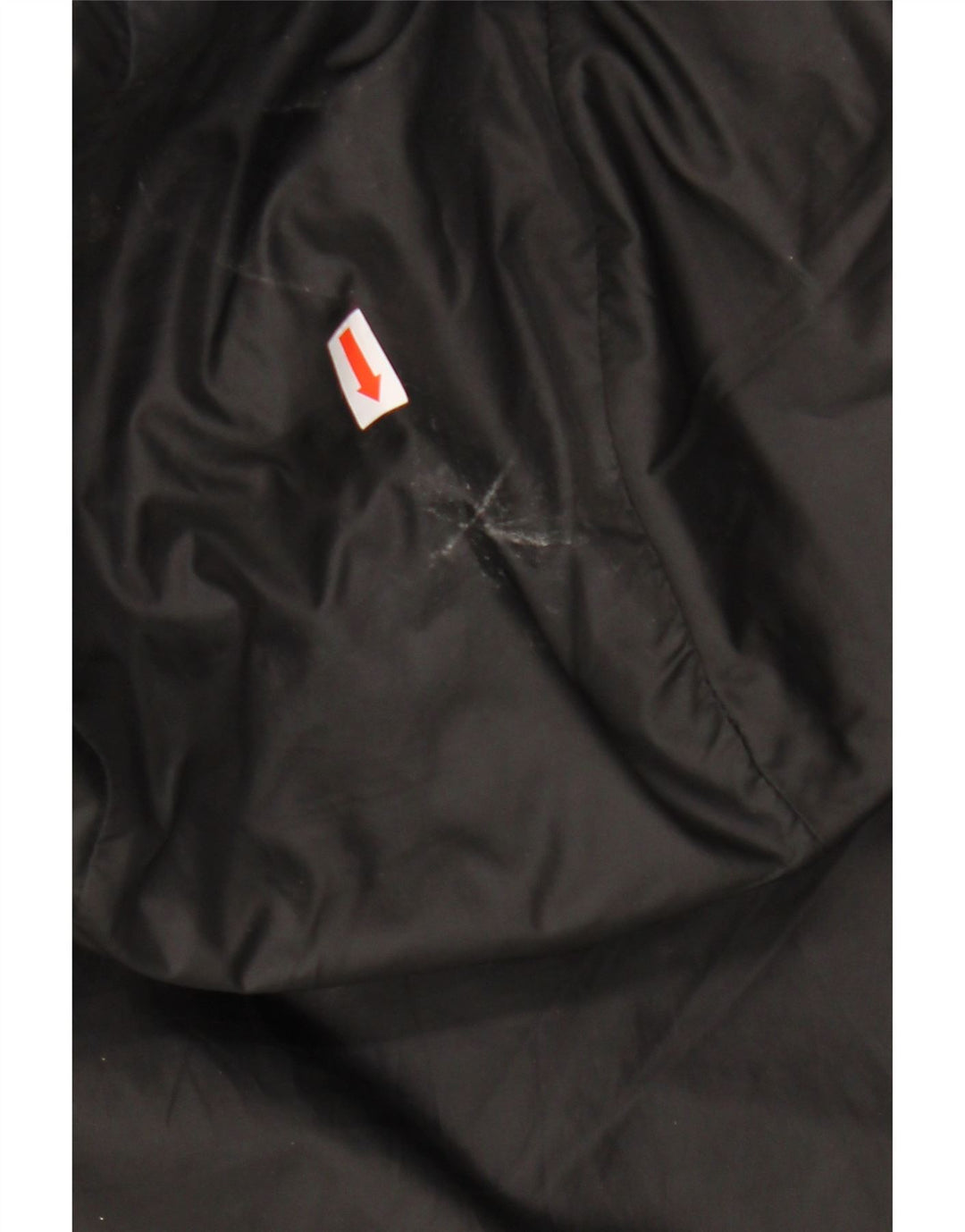 Giacca a vento con cappuccio da uomo Adidas UK 44 2XL poliestere nero