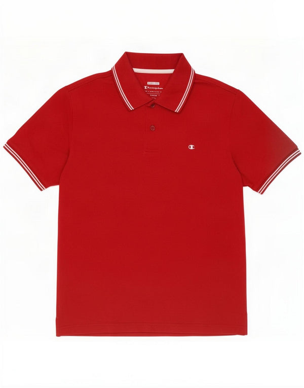 Polo da uomo Champion Small Red Striped