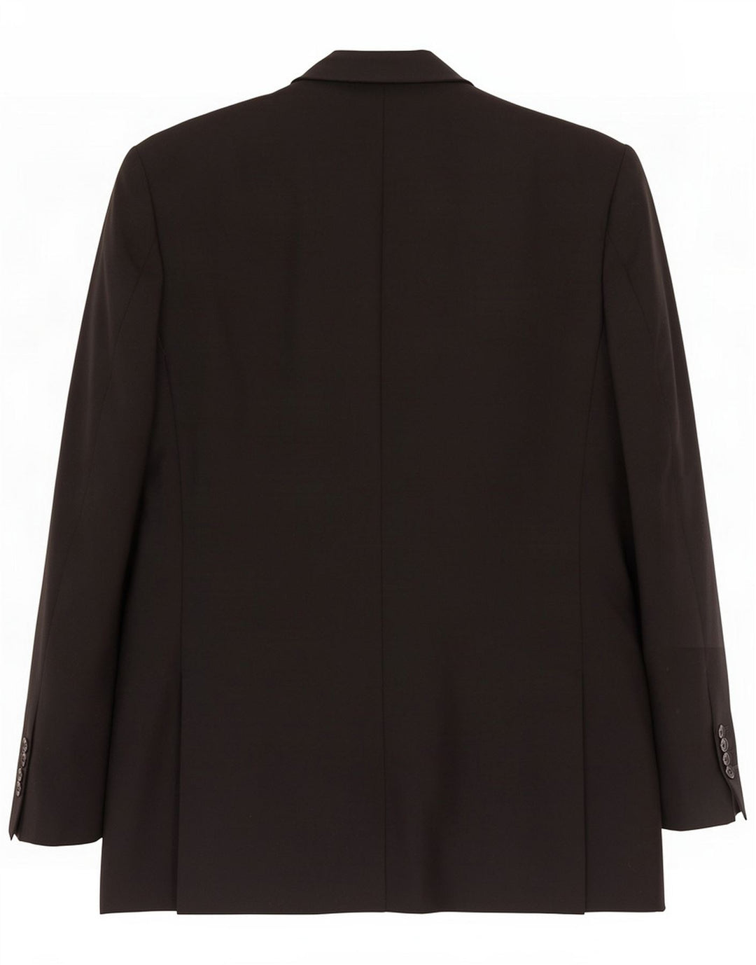 C&A Giacca blazer a 3 bottoni da uomo IT 52 XL Lana vergine nera
