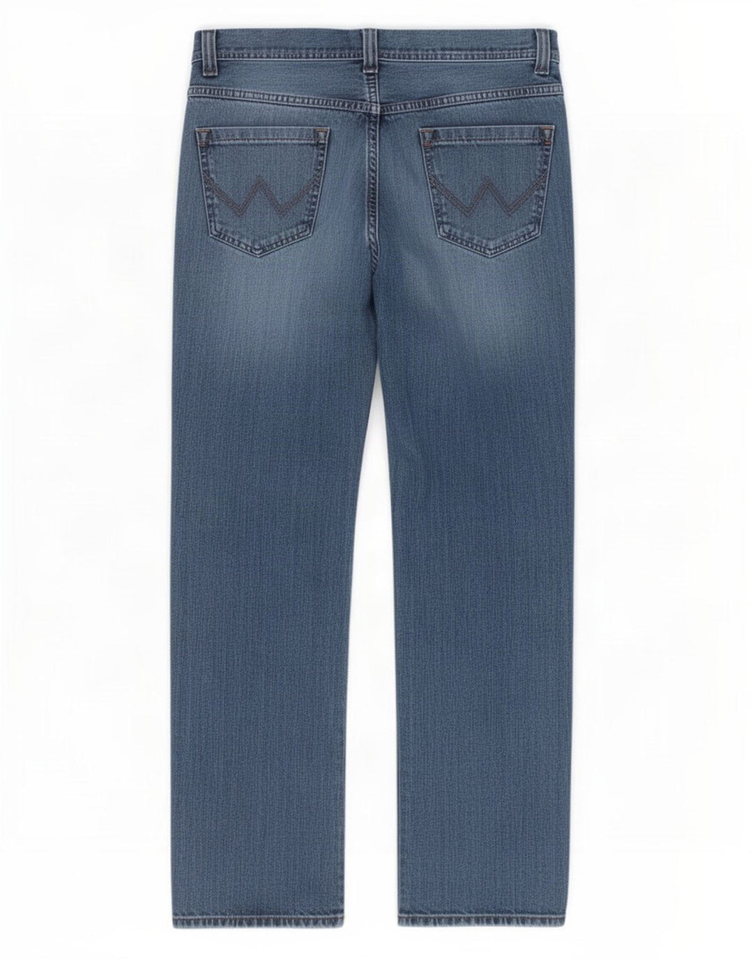 Jeans dritti regolari Wesley da uomo Wrangler W36 L32 cotone blu