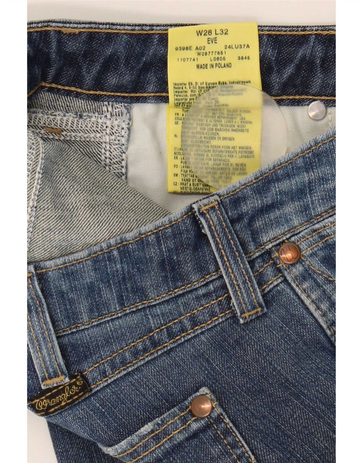 Jeans Wrangler Donna Eve Bootcut W28 L32 Cotone Blu