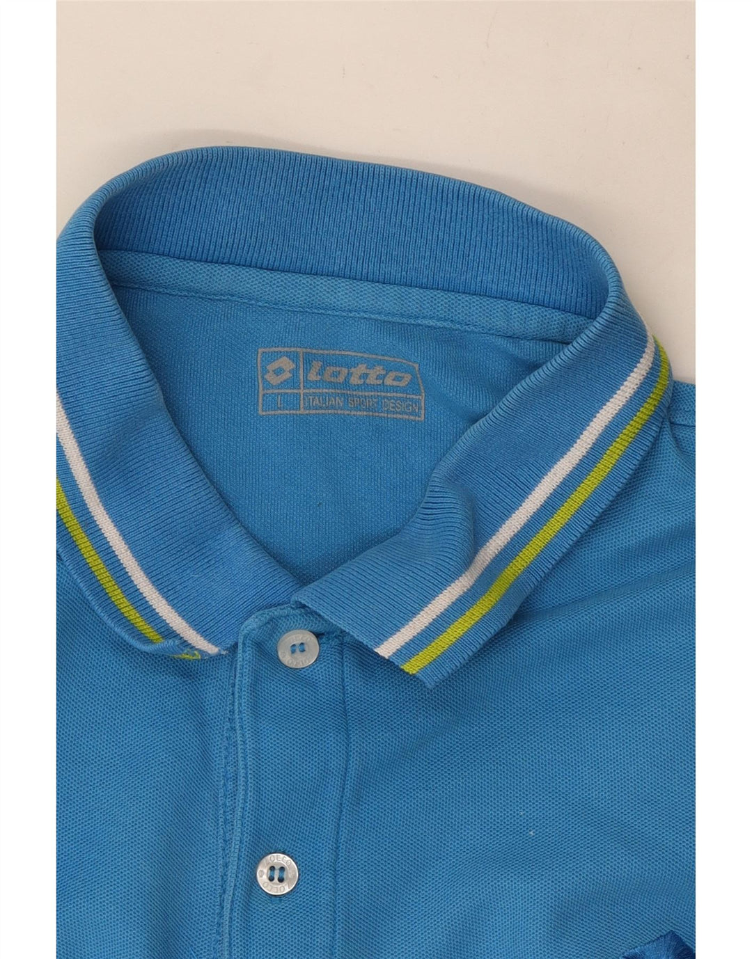 Polo da uomo Lotto grande blu