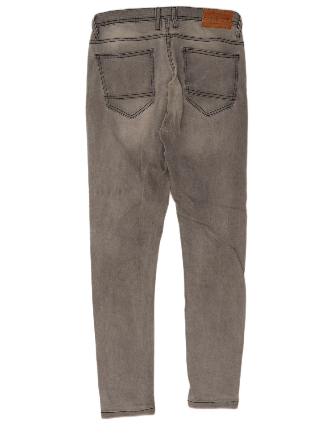 Jeans skinny da uomo Zara EU 40 medio W31 L29 grigio