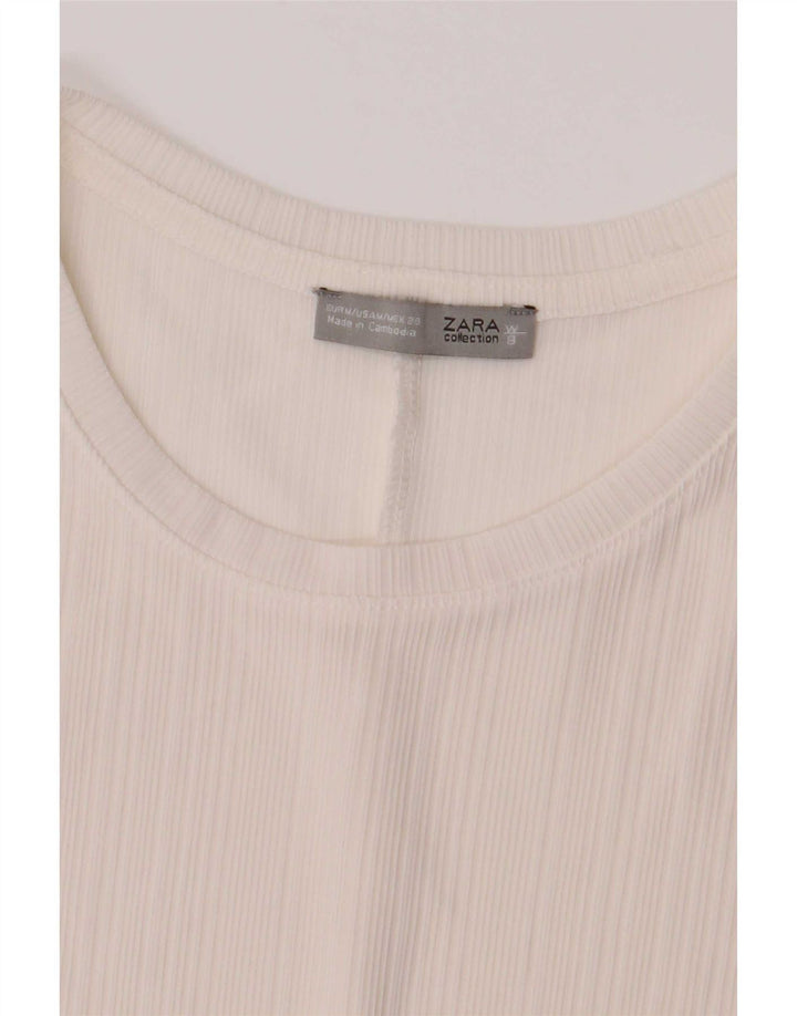 Top Zara da donna oversize con maniche a 3/4 UK 14 blocco colore multicolore medio