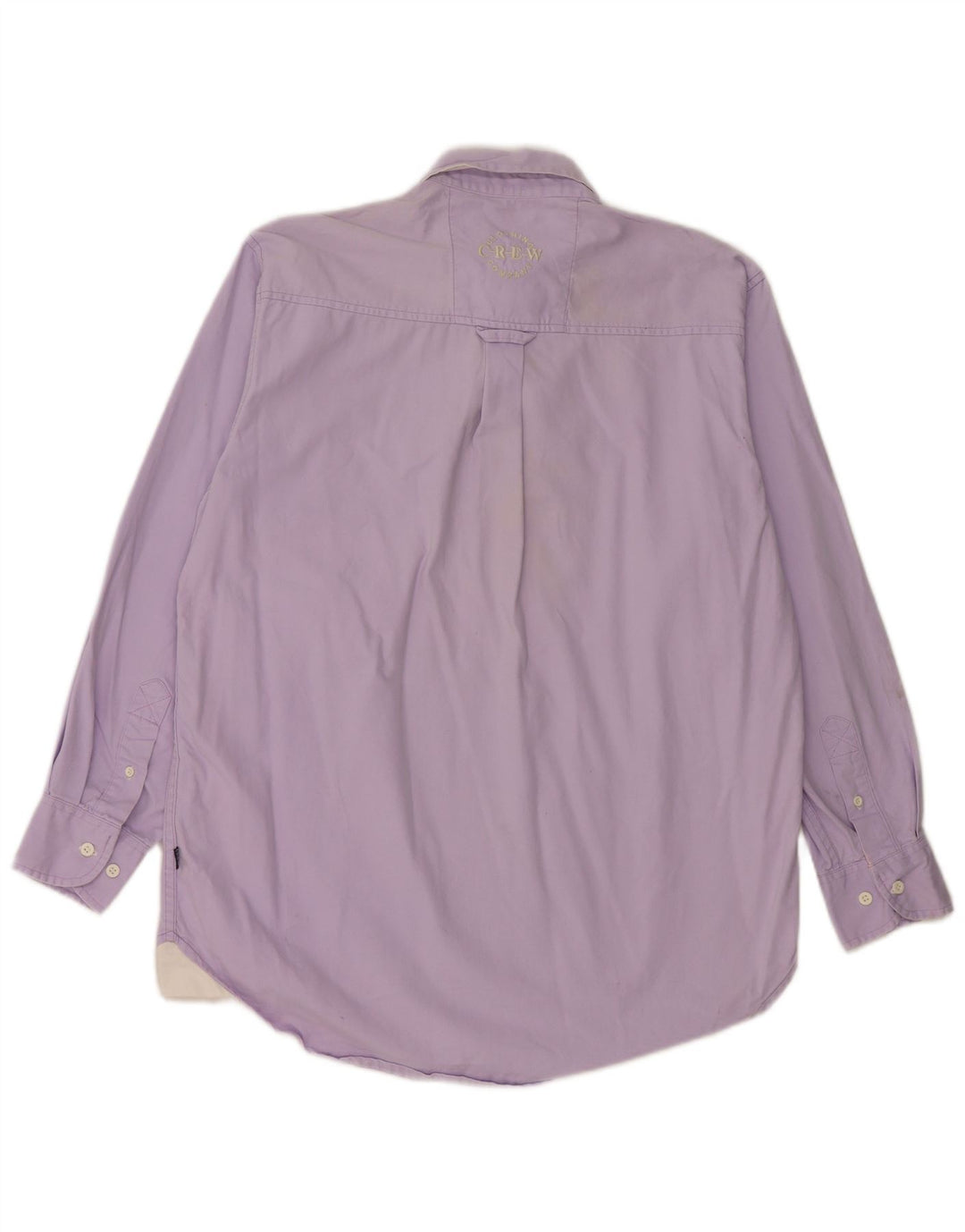CREW CLOTHING Camicia pullover da uomo piccola in cotone viola