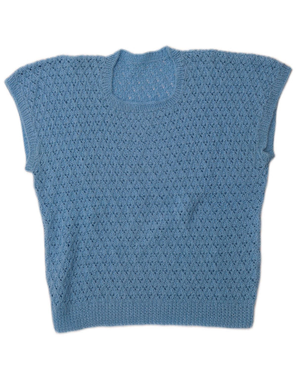 Canotta da donna VINTAGE UK 14 blu medio