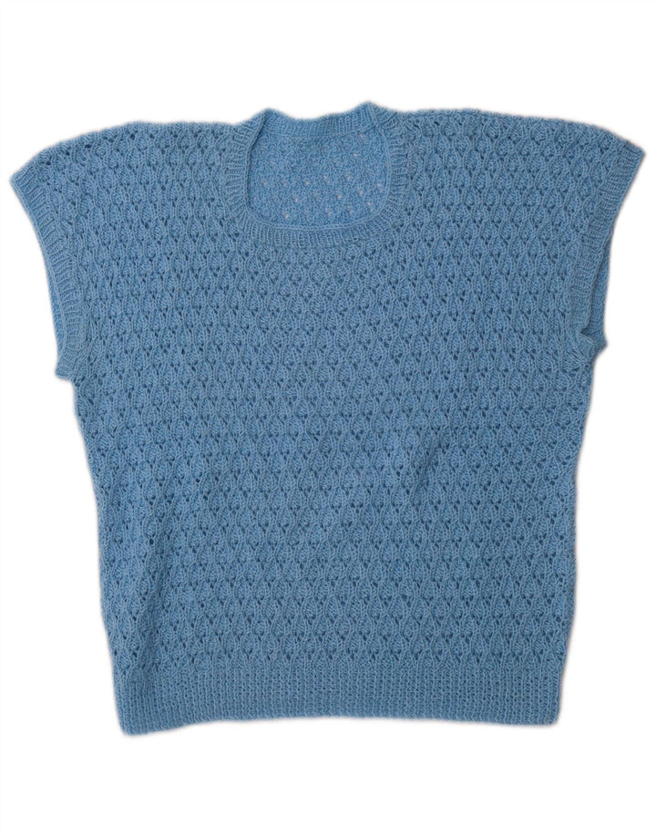 Canotta da donna VINTAGE UK 14 blu medio