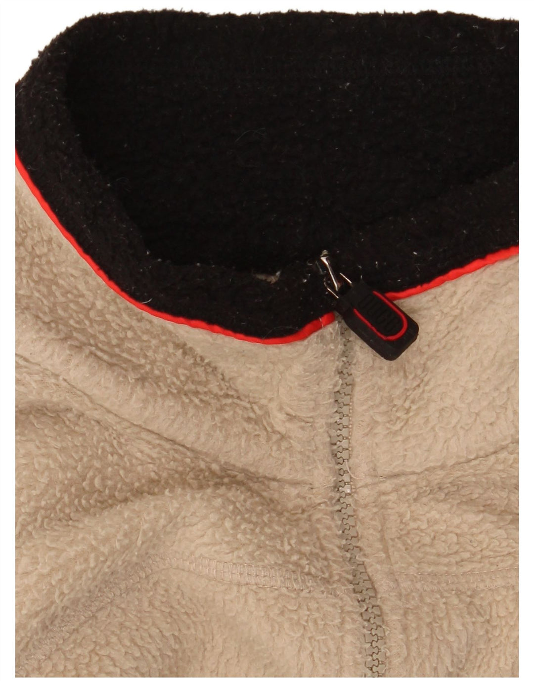 Giacca in pile da uomo FILA UK 36 Small Beige Colourblock Poliestere