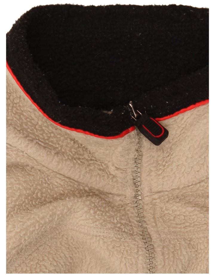 Giacca in pile da uomo FILA UK 36 Small Beige Colourblock Poliestere