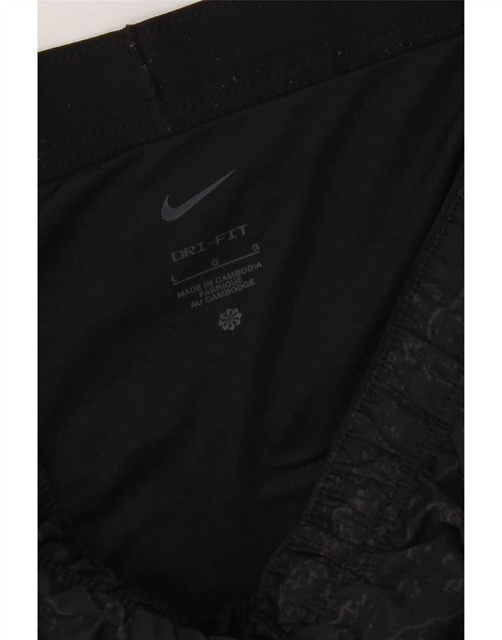 Pantaloncini sportivi Nike Dri Fit da uomo di grandi dimensioni neri mimetici