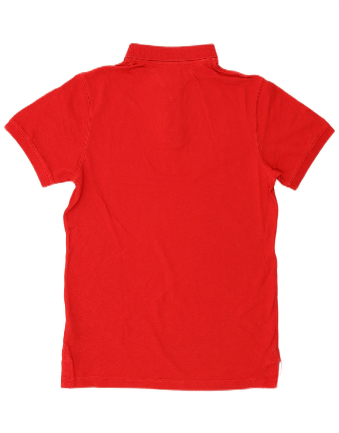 Polo da uomo Tommy Hilfiger in cotone rosso medio
