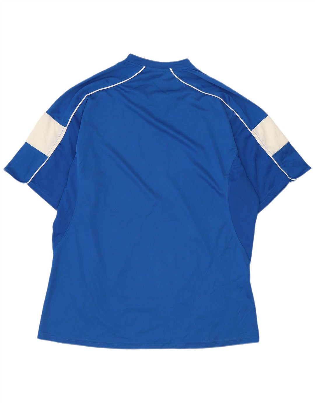 T-shirt da uomo Asics Top XL Blu in poliestere color block
