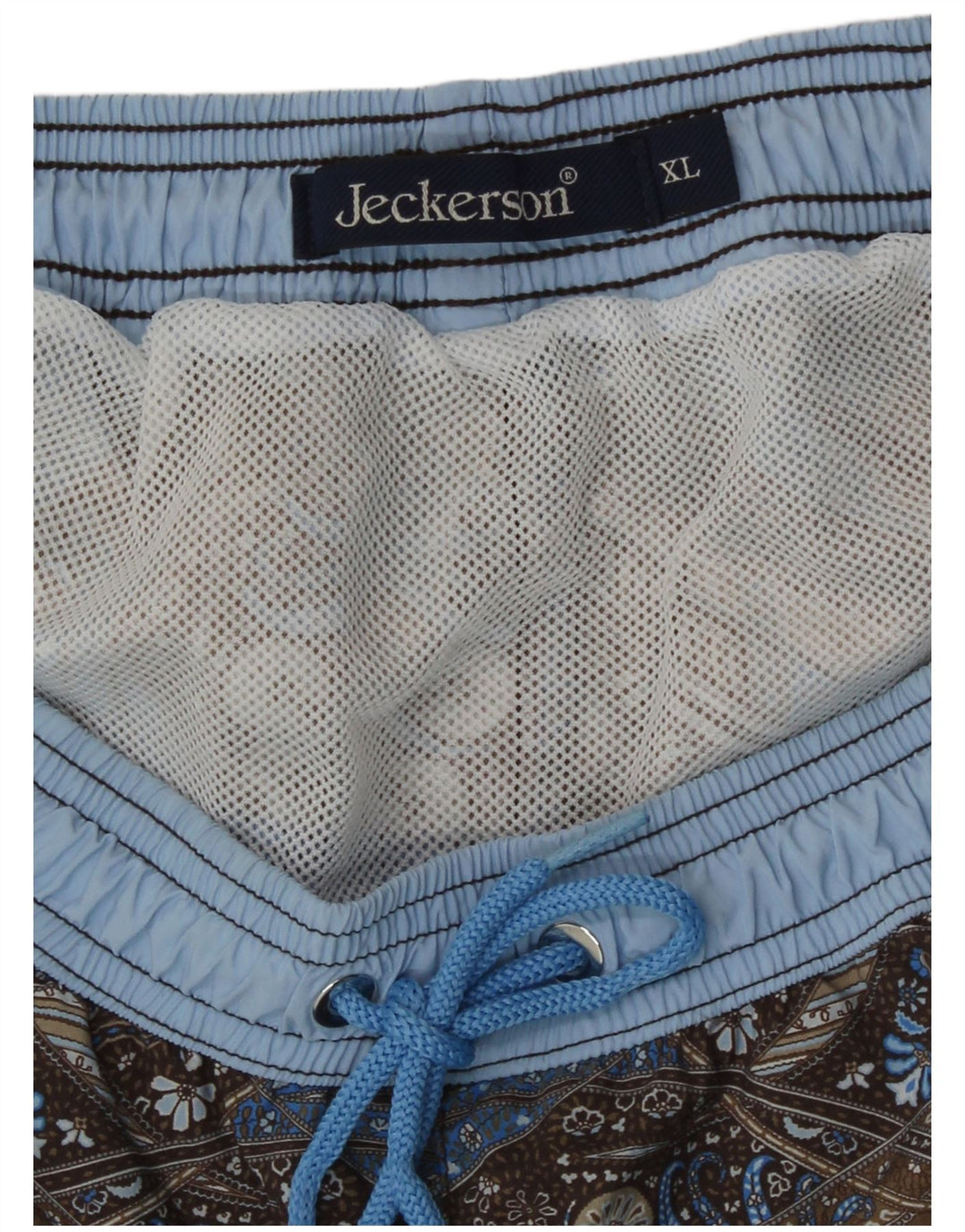 Pantaloncini da bagno da uomo Jeckerson XL blu Paisley