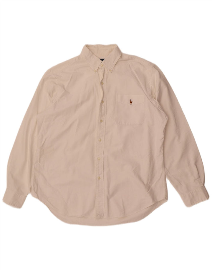 Camicia Ralph Lauren da uomo vestibilità classica grande bianca