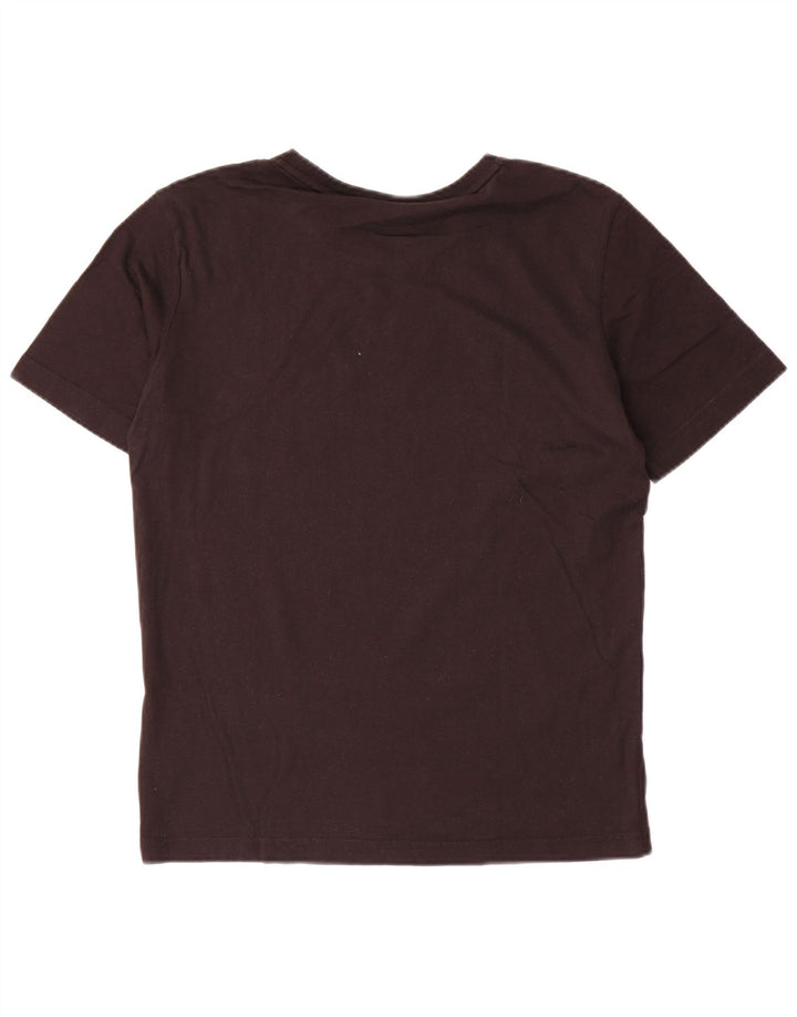 T-shirt grafica da uomo Puma Top Small in cotone nero