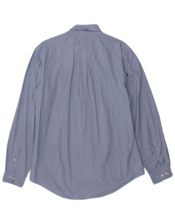 Polo Ralph Lauren Mens Custom Fit Shirt Size 40/41 16 Large Blue