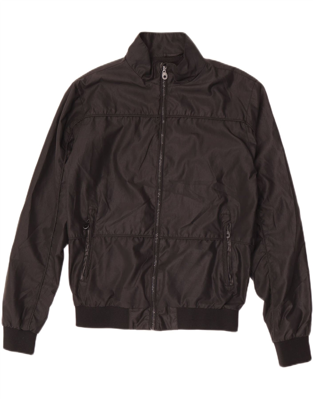 Giubbotto bomber da uomo Zara UK 36 piccolo poliestere nero