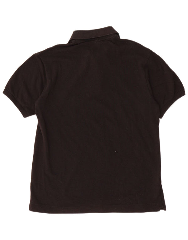 Polo da uomo Lacoste taglia 3 piccola in cotone nero