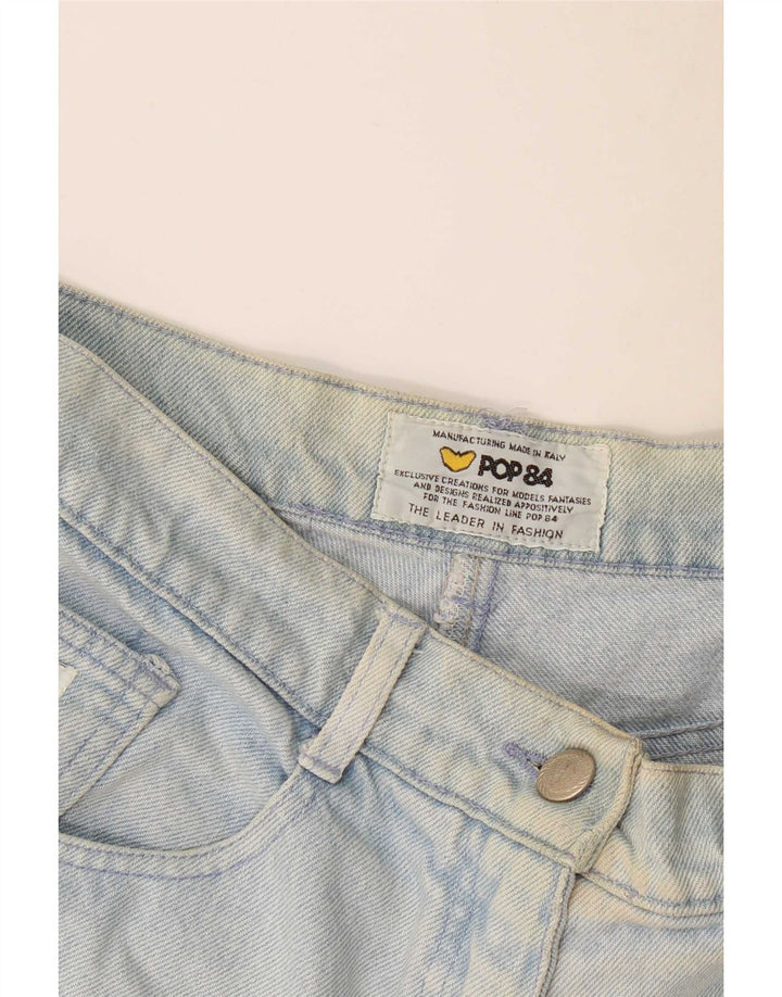 Pantaloncini di jeans da donna POP 84 W28 Blu medio