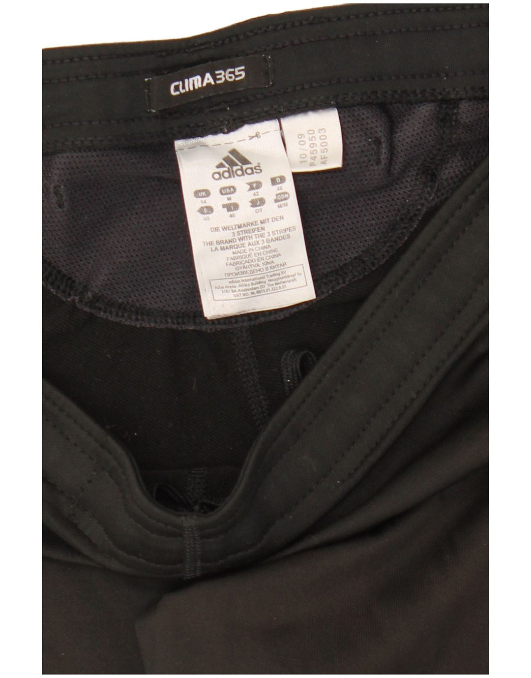 Leggings Adidas Clima 365 Capri da donna UK 14 poliestere nero medio