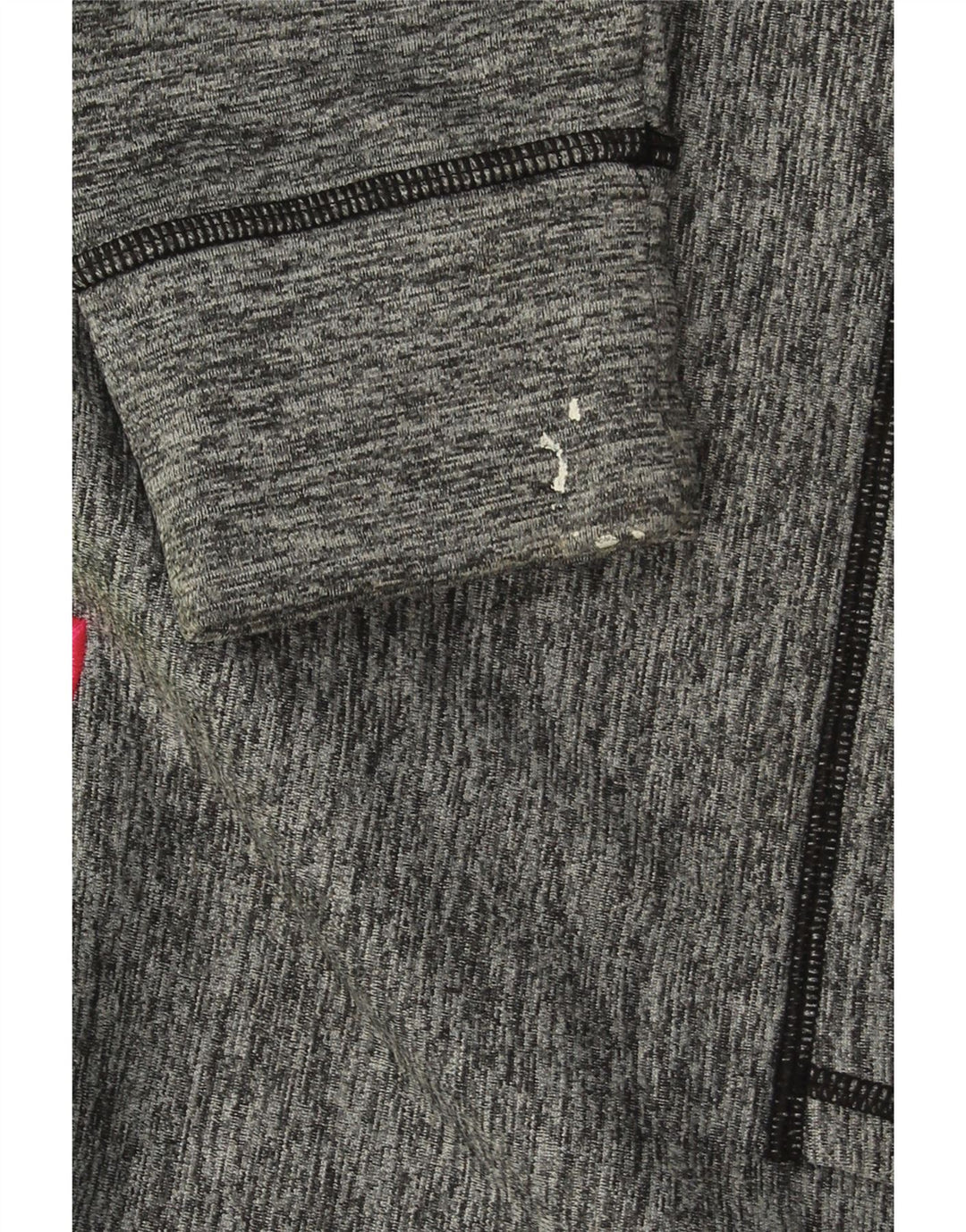 UNDER ARMOUR Womens Graphic Hoodie Jumper UK 16 Large Grey Polyester Vintage Under Armour and Second-Hand Under Armour from Messina Hembry 