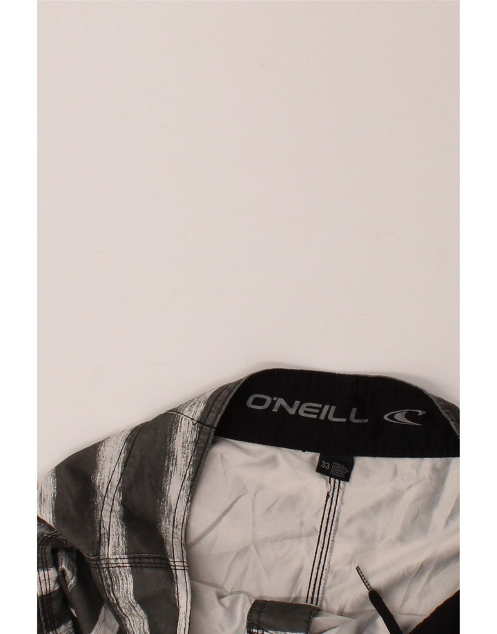 O'NEILL Mens Swimwear Medium  Grey Striped Vintage O'Neill and Second-Hand O'Neill from Messina Hembry 