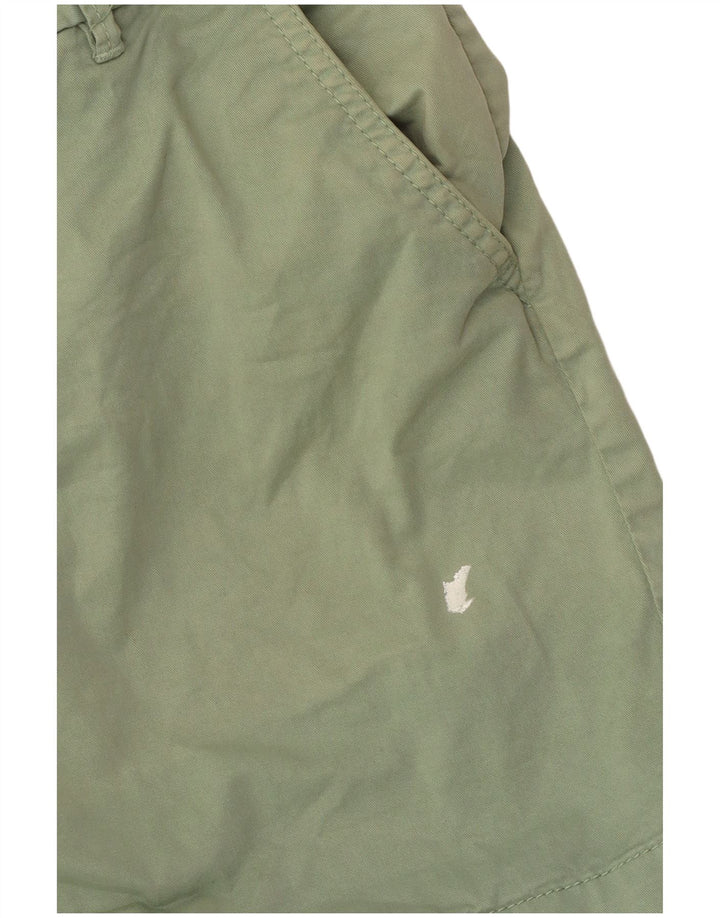 Pantaloncini chino da donna Fat Face US 6 medi W30 cotone verde