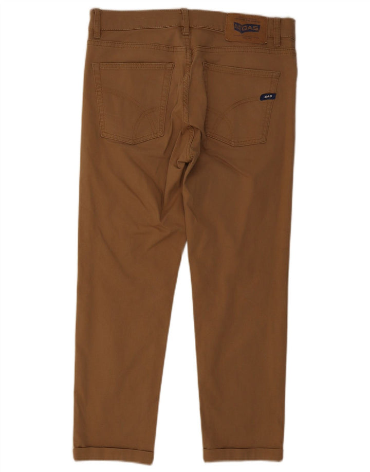 Pantaloni Cropped Gas Uomo W32 L24 Beige