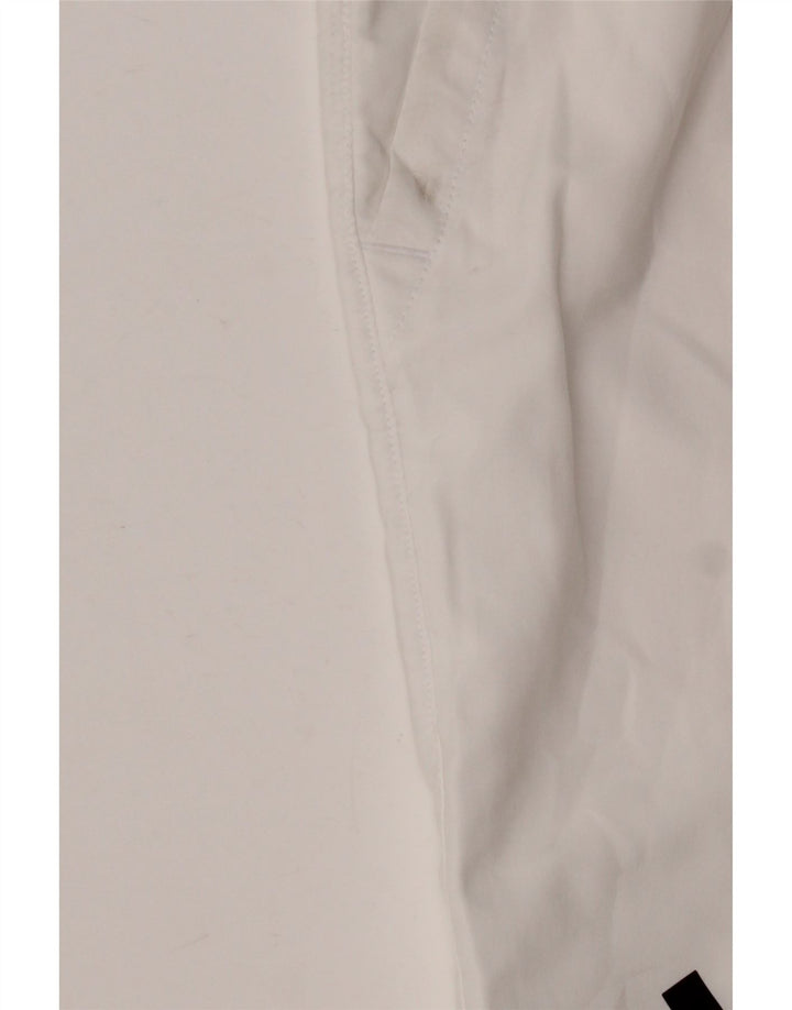 Pantaloncini sportivi Adidas Aeroready da uomo in poliestere bianco medio