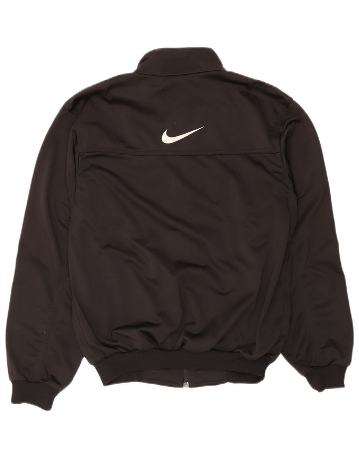 Giacca da ginnastica grafica da uomo Nike UK 34/35 XS poliestere nero