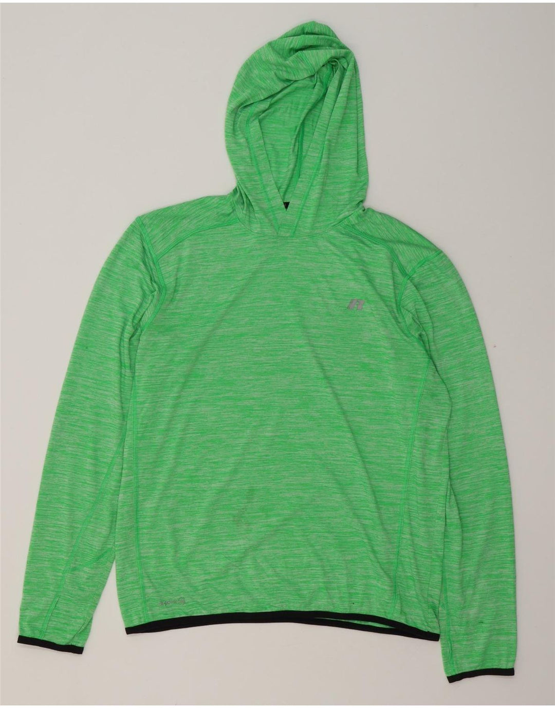 Maglione con cappuccio Dri-Power da uomo RUSSELL ATHLETIC UK 38/40 Verde medio
