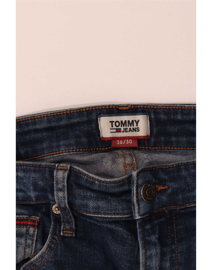 Jeans dritti da uomo Tommy Hilfiger W36 L30 cotone blu
