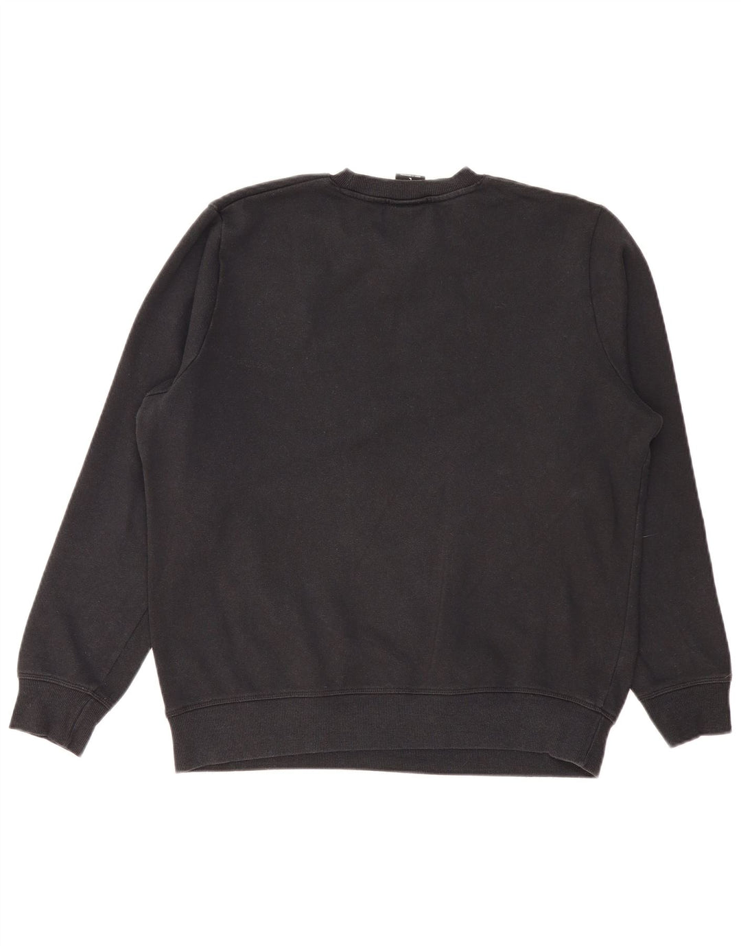 NEW BALANCE Felpa con grafica da donna Maglione UK 16 Grande cotone nero