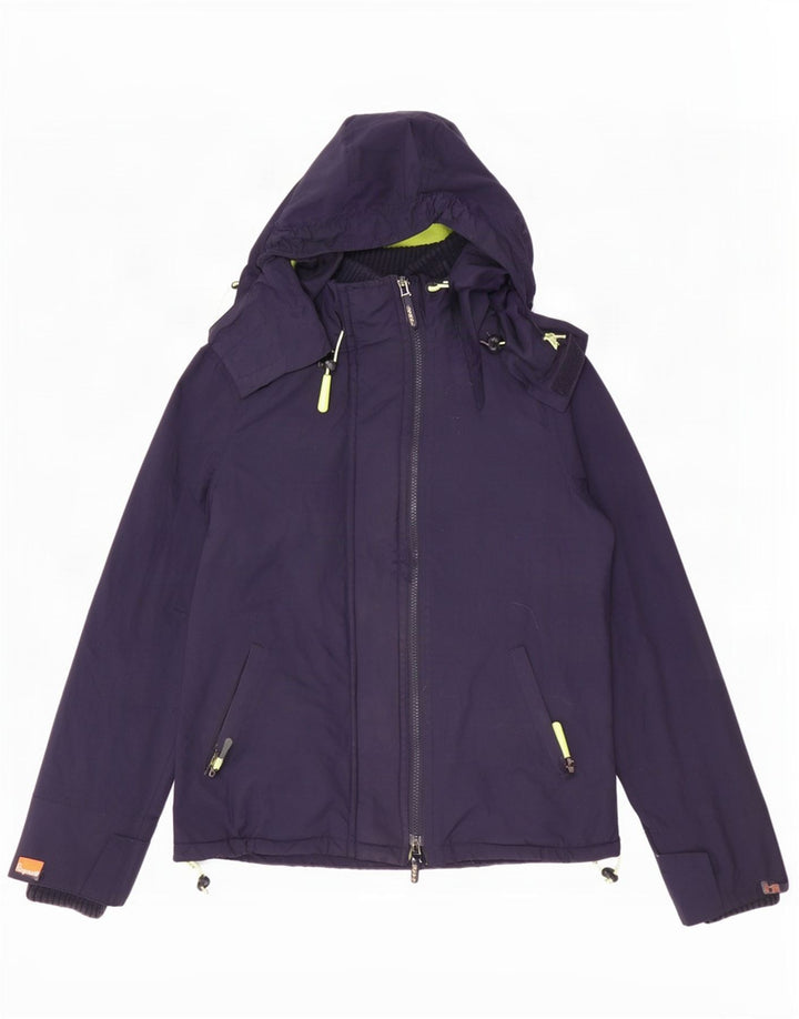 Giacca a vento da donna Superdry The Windcheater UK 14 medio blu navy