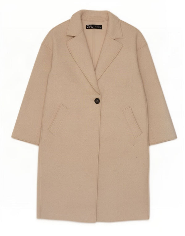 Soprabito oversize da donna Zara UK 10 piccolo beige
