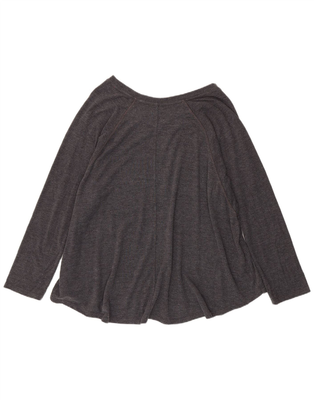 Top manica lunga da donna Tommy Hilfiger UK 20 2XL poliestere grigio