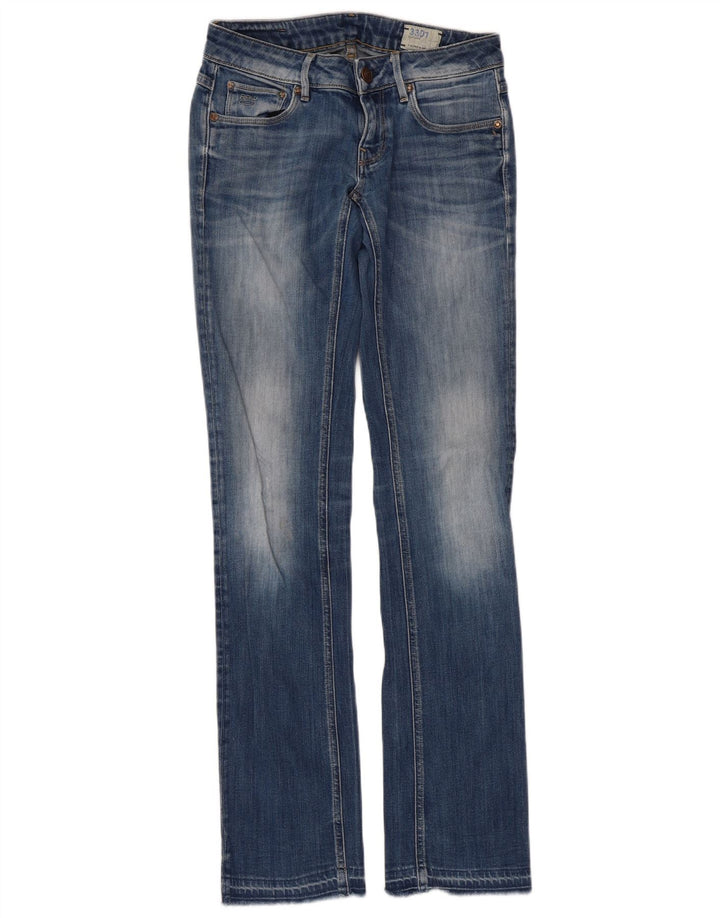 Jeans bootcut slim G-Star da donna 3301 W28 L33 Blu