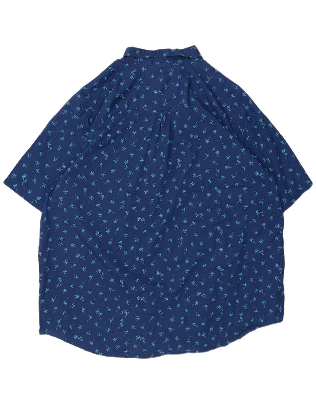 Camicia a maniche corte da uomo IZOD 3XL in cotone floreale blu