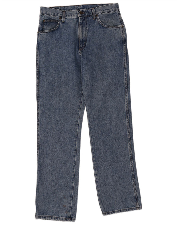 Jeans dritti da uomo Wrangler W32 L32 cotone blu